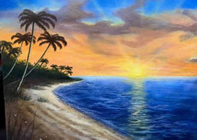 “Sunset Paradise” by John Saesee